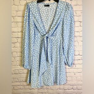 3/$25 Blue and White Patterned Dress